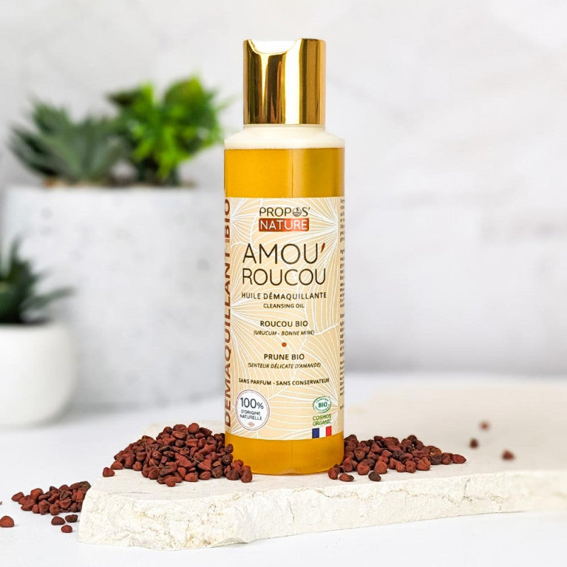 HUILE DÉMAQUILLANTE AMOU'ROUCOU BIO