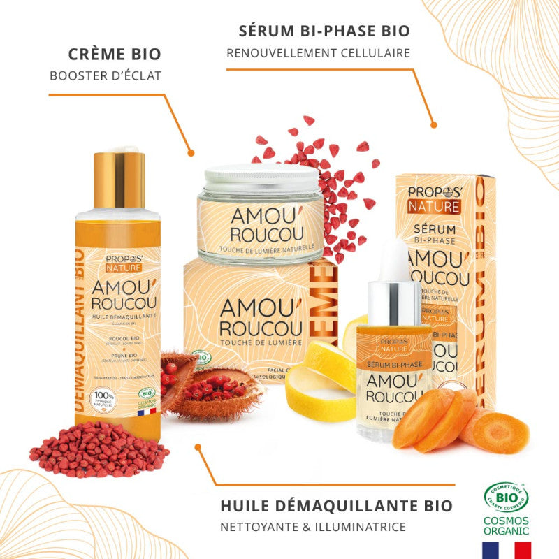 HUILE DÉMAQUILLANTE AMOU'ROUCOU BIO