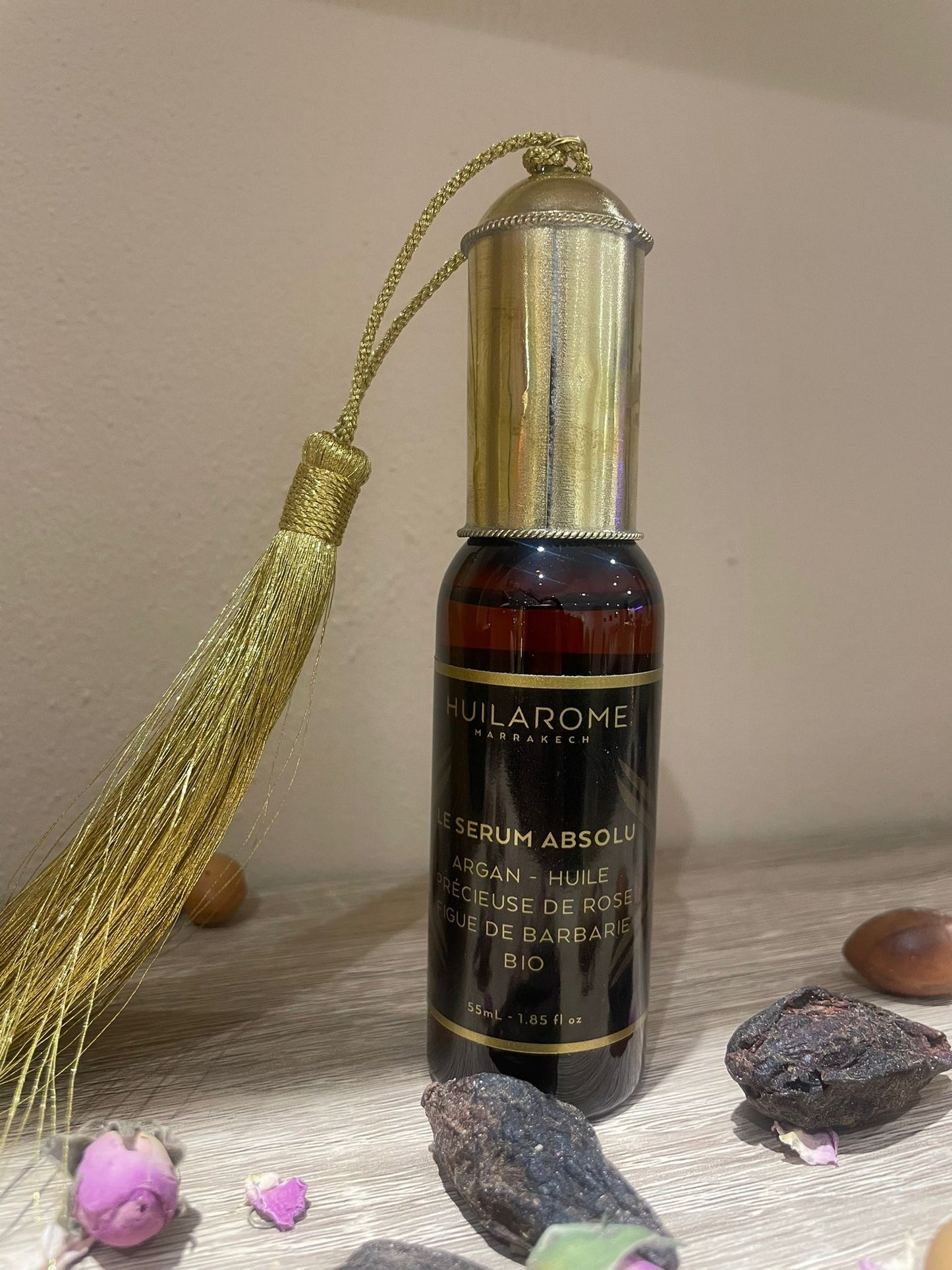 SERUM ABSOLU Argan - huile précieuse de Rose - Figue de barbarie Bio