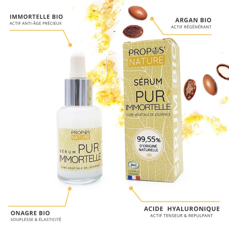 SÉRUM PUR'IMMORTELLE BIO